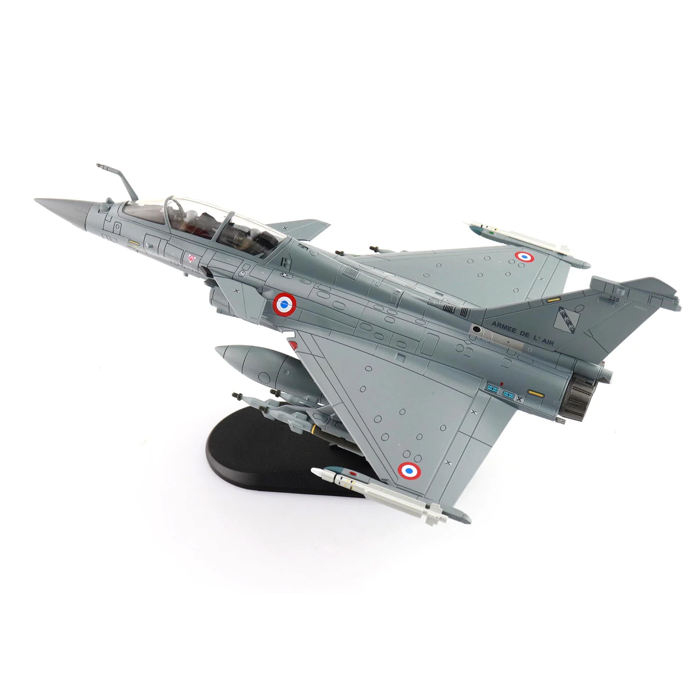 

1:72 HA9611 Модель истребителя французских ВВС RafaleB «Operaion Chammal» 104-10 2015, статическая готовая модель