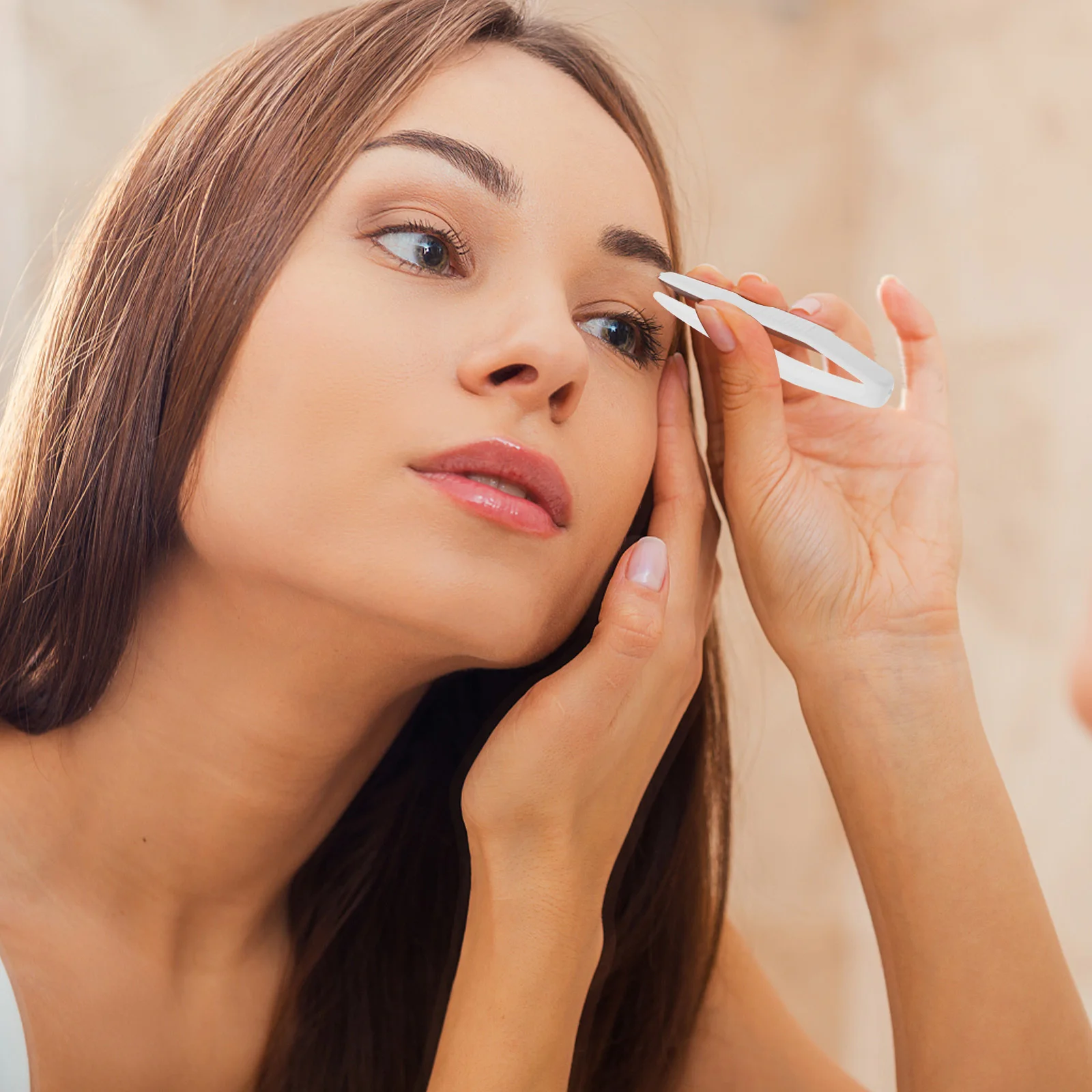 2 セット二重まぶたテープ跡のない接着剤なしアイメイクツールインスタント目に見えないまぶたステッカーパッチ