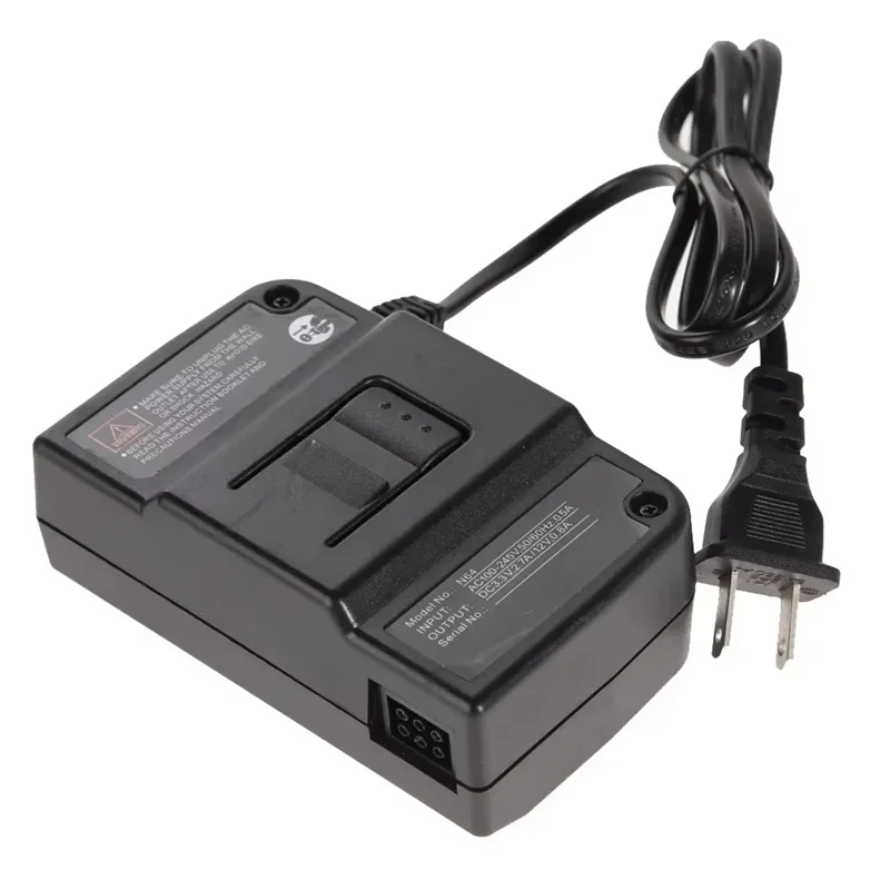 

-ABAB Power Supply Replacement AC Adapter Power Supply And AV Composite Video Cable Cord For N64 US Plug