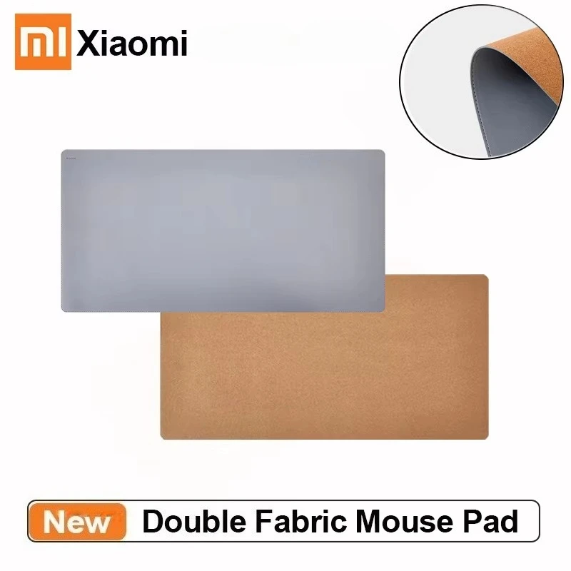 Xiaomi Super Large Double Material Mouse Pad Desk Leather Touch Natural Rubber Non-Slip Waterproof Anti-dirty 800x400 Mouse Mat