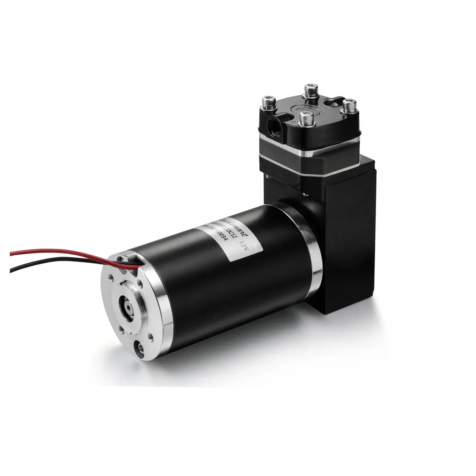 Custom High Pressure 10bar Positive Pressure Electric Small DC Vacuum Air Pump 12V Micro Swing Piston Pump