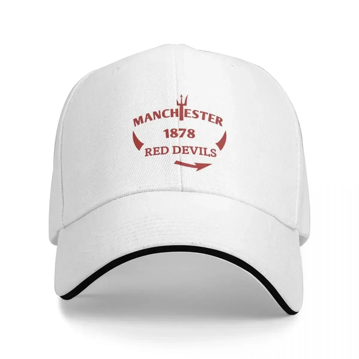 Devils Of Manchester, Manchester Is Red Baseball Caps Snapback Men Women Hats Outdoor Adjustable Casual Cap Sports Baseball Hat