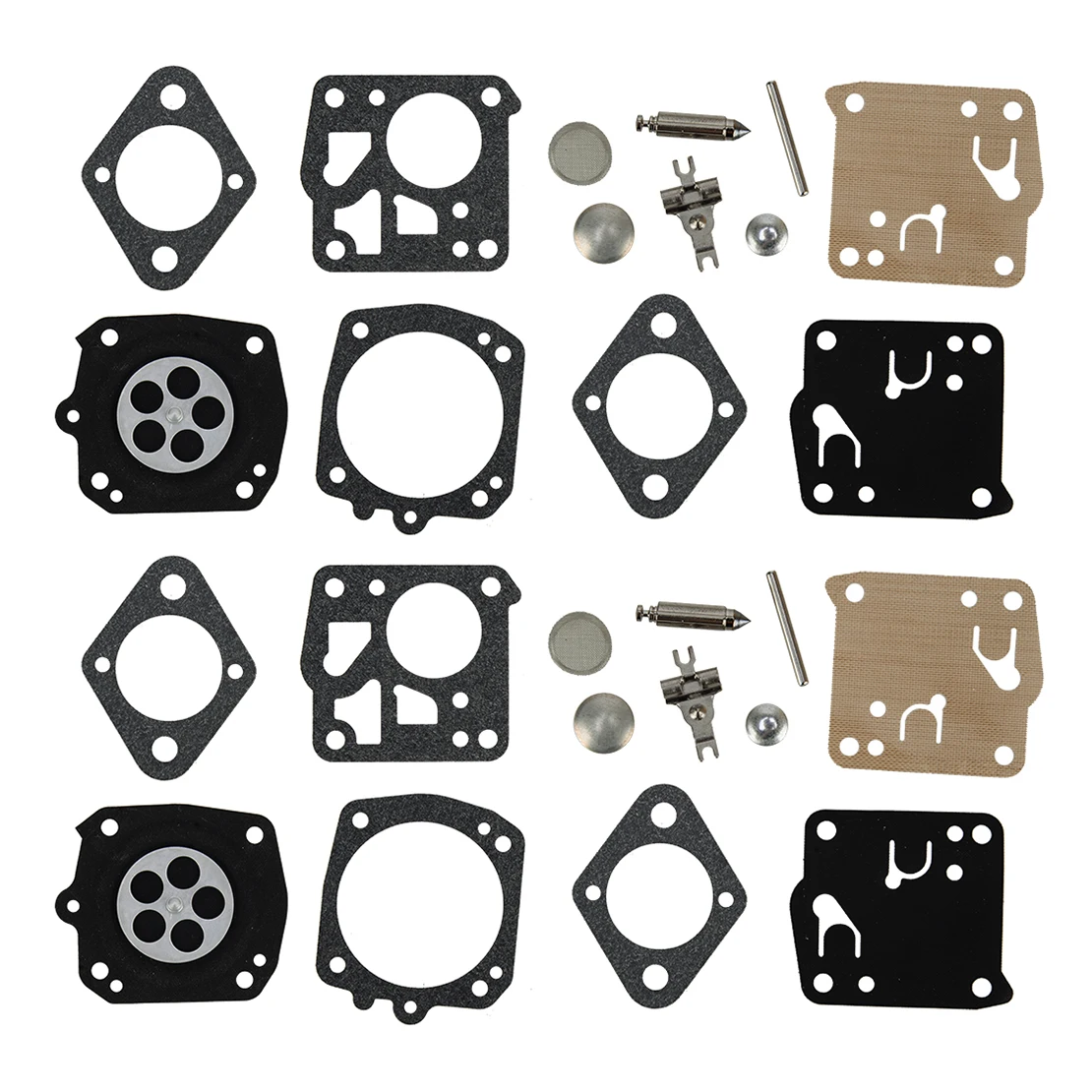 LETAOSK 2 Sets Carburetor Membrane Repair Kit Fit for Tillotson RK21-HS Stihl 040 041 040AV 041AV 045 051