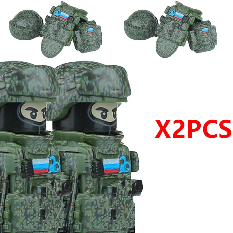 Brinquedos de Blocos de Montar de Forças Especiais Militares da Rússia, SWAT, KSK Alemão, Polícia Urbana Americana, Soldado de Assalto do Exército, Figuras e Armas
