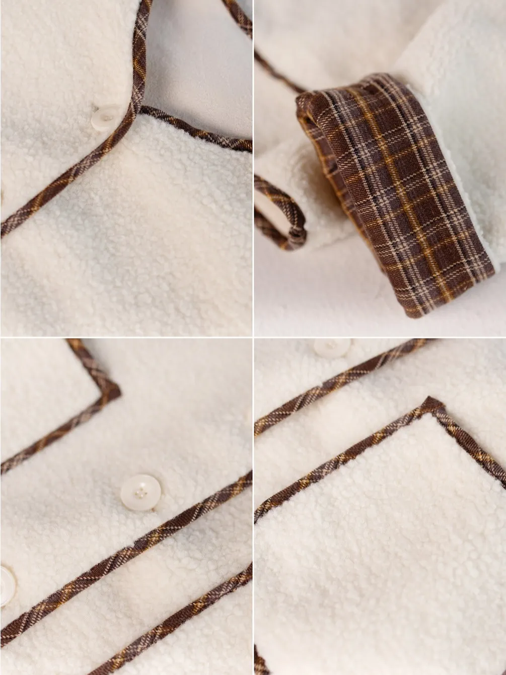 เสื้อโค้ทขนแกะเทียมสำหรับผู้หญิง รุ่นใหม่สำหรับฤดูหนาว ไซส์ใหญ่พิเศษ สำหรับสาวอวบ สไตล์เรโทร คอวี ติดกระดุม แขนยาว