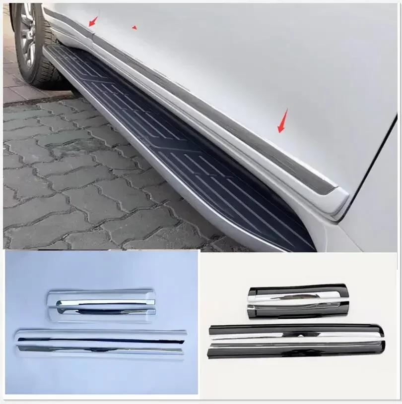 2010-2020 For Toyota Land Cruiser Prado FJ150 High quality ABS Chrome body side moldings side door decoration