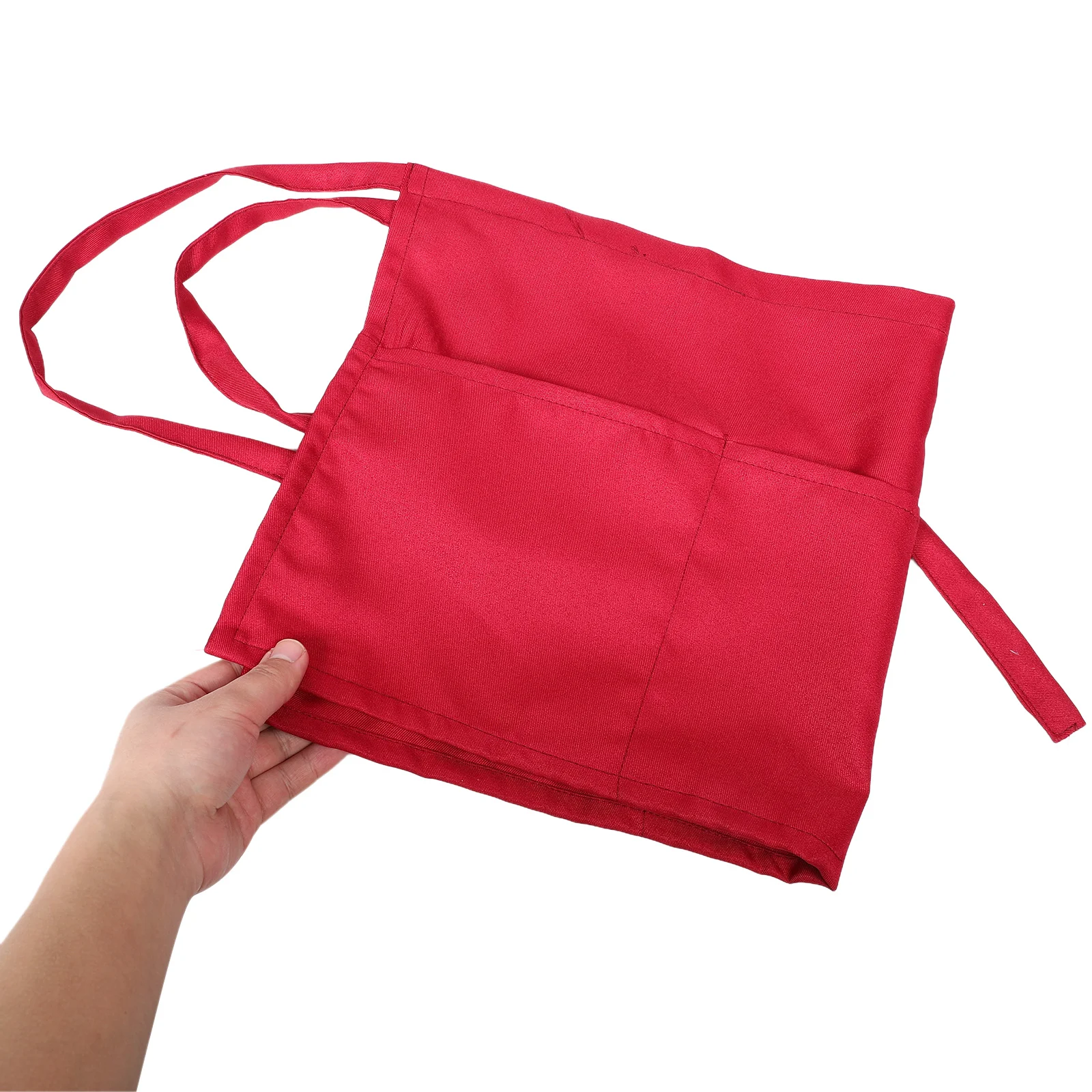 

Chef Pocket Length Polyester Cooking Cute Waitress Apron Waiter Apron Mens Bartender Grill Server Waiter Bistro Pockets