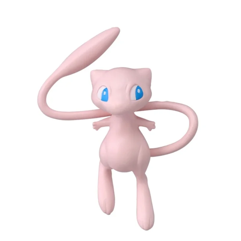 TOMY Pokemon Figures MS-17 Super popular Pokémon Kawaii Mew Model 5cm Collection Pokémon Gift Anime Child Toy