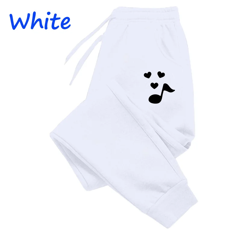 

Trending music notation Printed Sweatpants for WomenLongPantsJoggerWomenCasual Fitness Jogging Pants Autumn Winte streetwear men