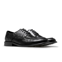 DESAI Full Grain Leather Men Shoes Genuin Leather Luxury Brand Derby Breathable  Arrival Fashion Designer