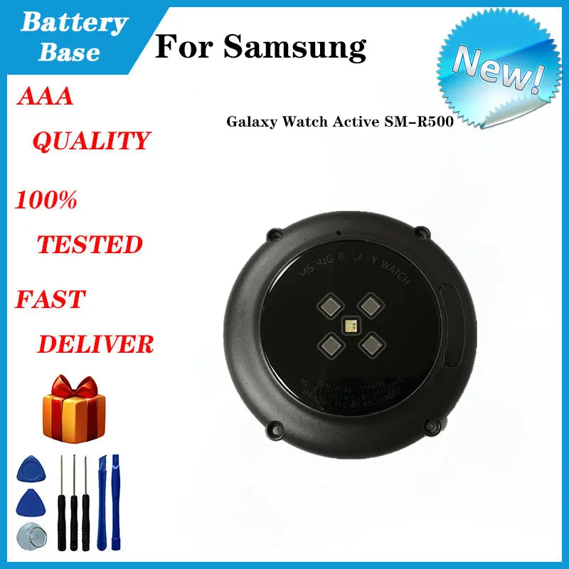 For Samsung Watch Galaxy Watch Active SM-R500 R500 Smart Watch Charging Back Cover Battery Base Back Cover