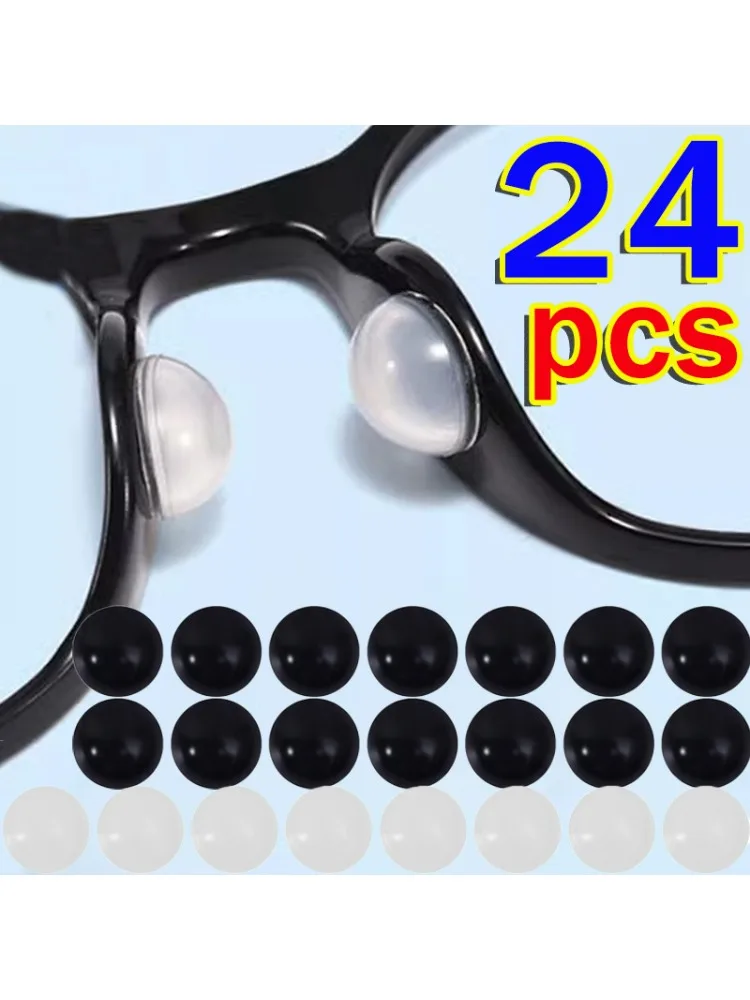 Transparent Glasses Nose Pad Eyeglasses Anti Slip Nose Holder Long Lasting Spectacles Self Adhesive Nose Support Eyewear Parts