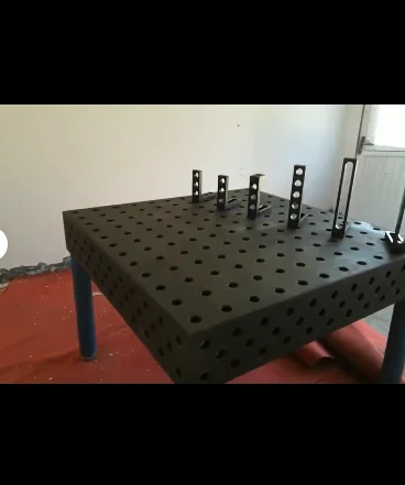 Quick Locking Robot Welding Fixture With Pin Positioning Angle