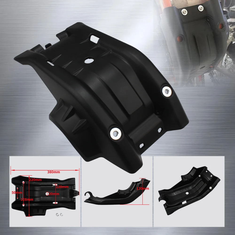غطاء حماية هيكل محرك الدراجة النارية حامي تحت الجسم لـ KTM FE EXC 250 2017-2019 ملحقات الدراجة الترابية موتوكروس