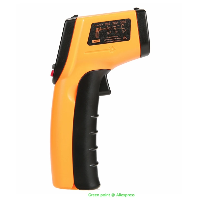 Therye.com-Capteur de température infrarouge numérique GM533, outil de mesure, indicateur de signal, affichage LCD, 5 pièces
