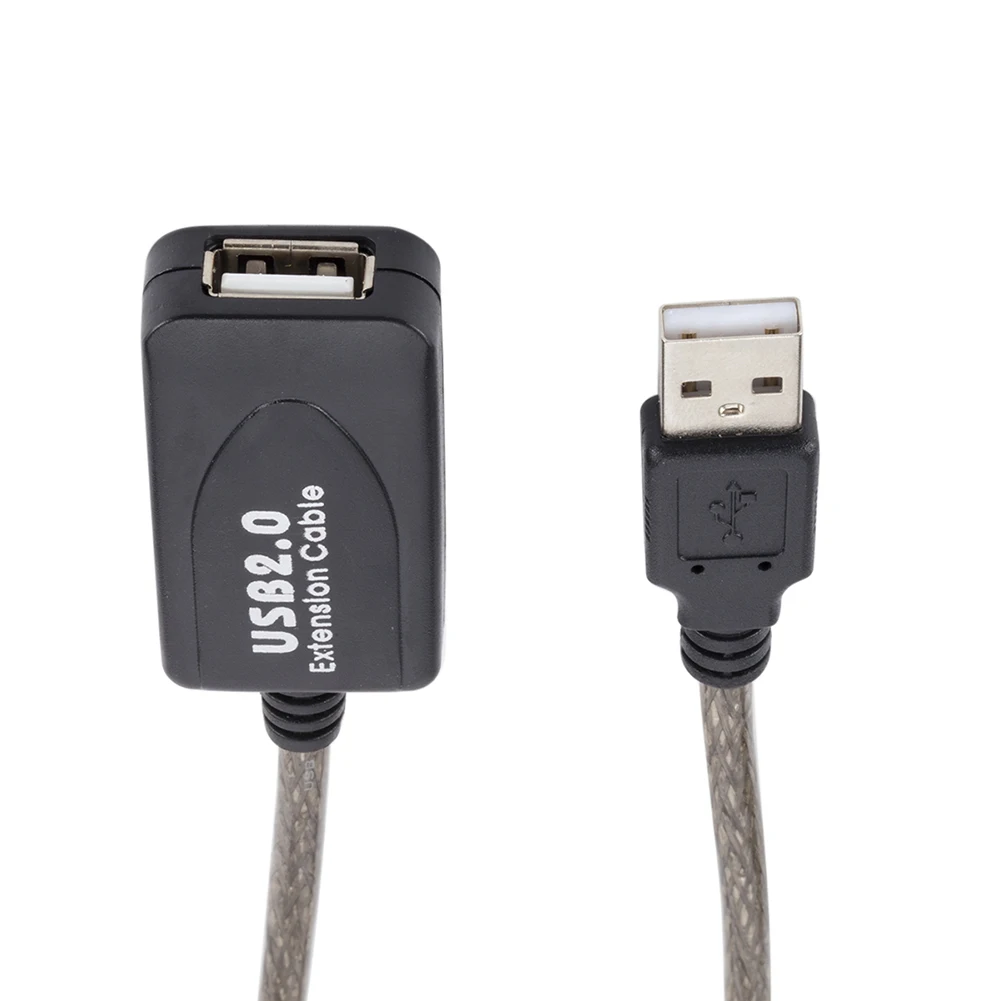 USB2.0 Extension Cable Male to Female Active Repeater Network Card Extender Cord