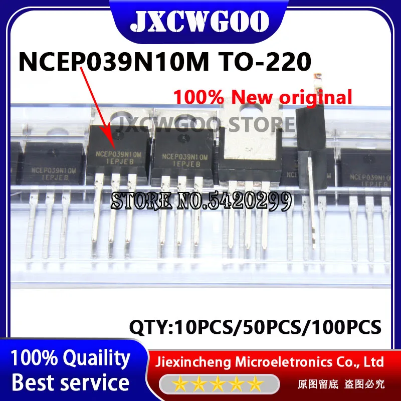 10-50-100PCS NCEP039N10M (N/135A/100V) MOSFET TO220 NCEP039N10 039N10 New original Electronic Components Chipset