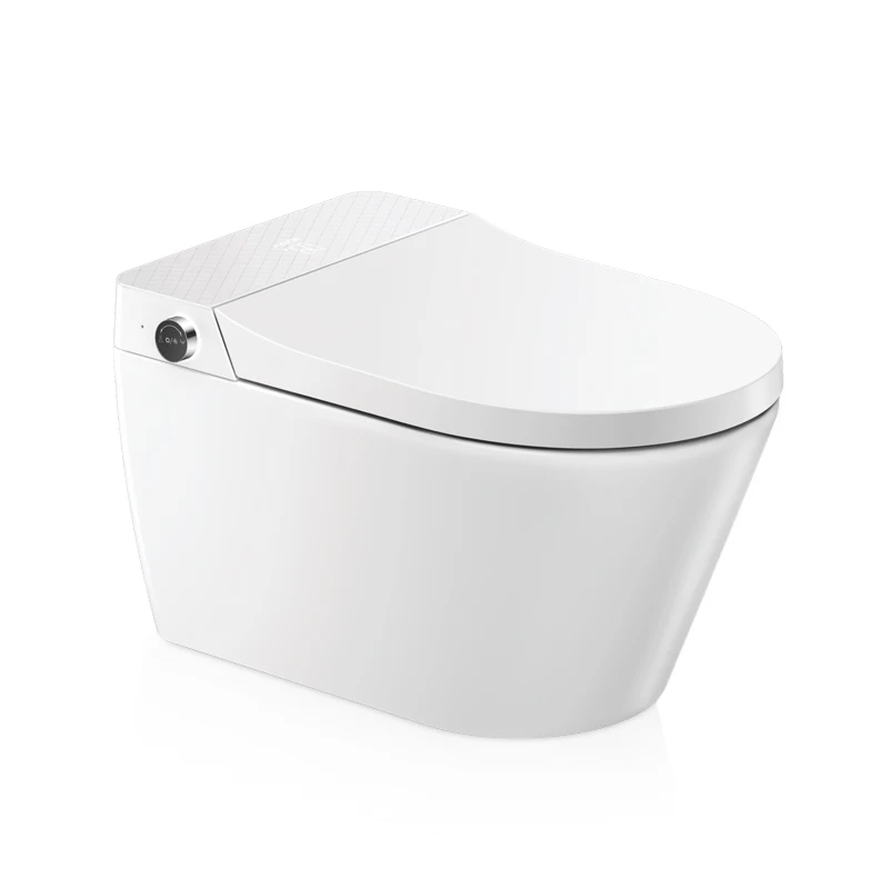 

Bathroom Foot Sensor Auto Automatic Flush Intelligent Wc Wall Hung Smart Toilet