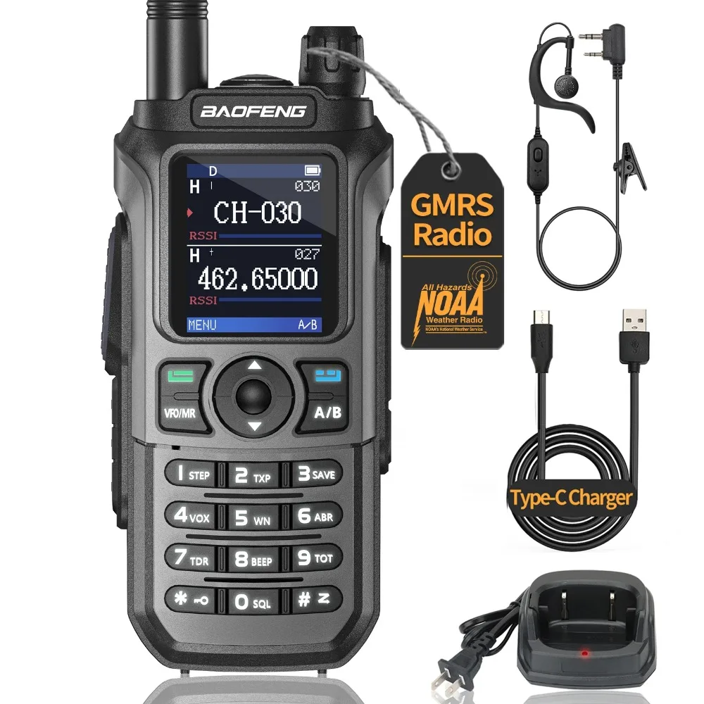 

1/2PCS BaoFeng UV-21Pro camping long range walkie talkie Wireless set radios walki communication transceiver Two-way intercom