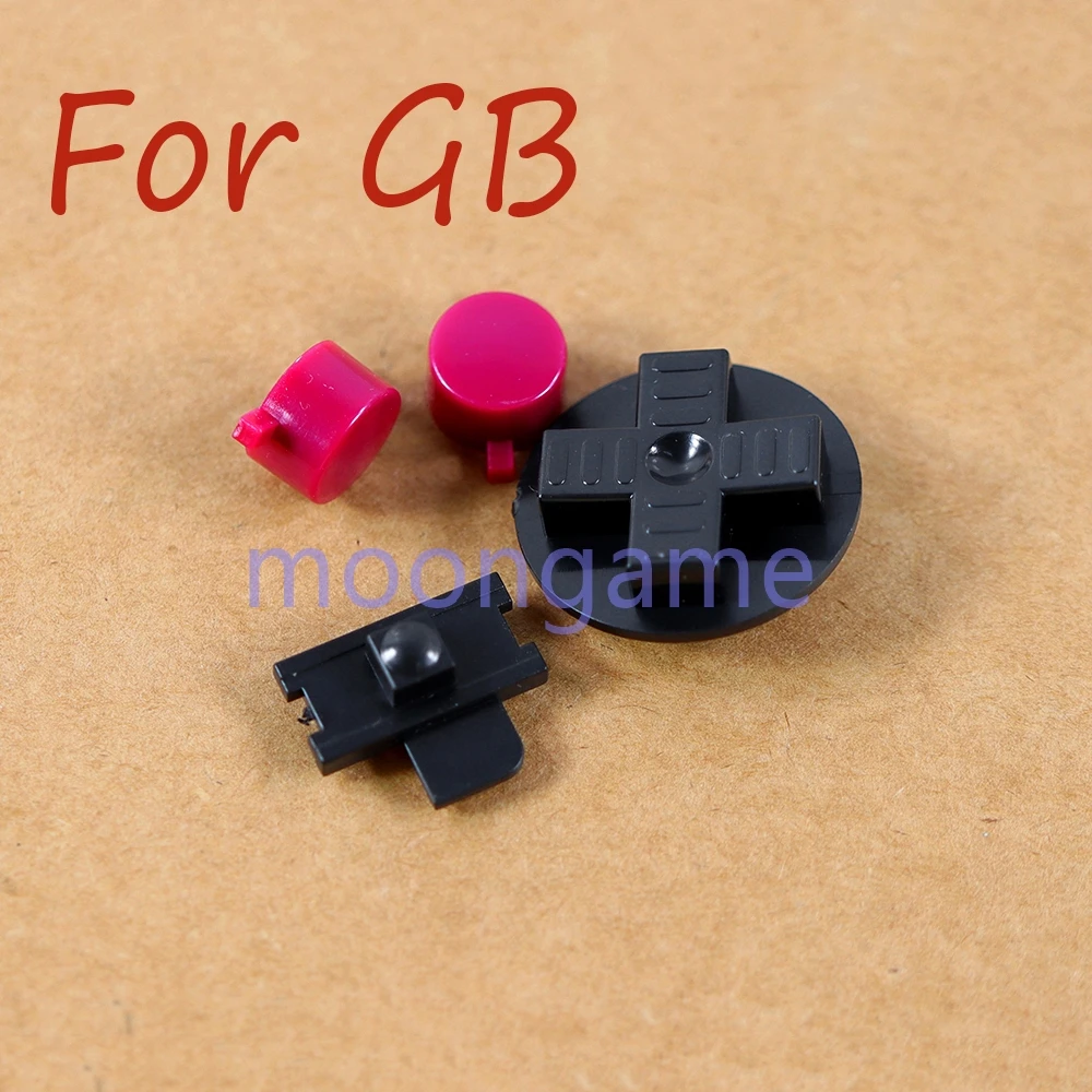 100sets Multi-Color D-pad Buttons for Gameboy GB Keypads A B Buttons Repair Parts