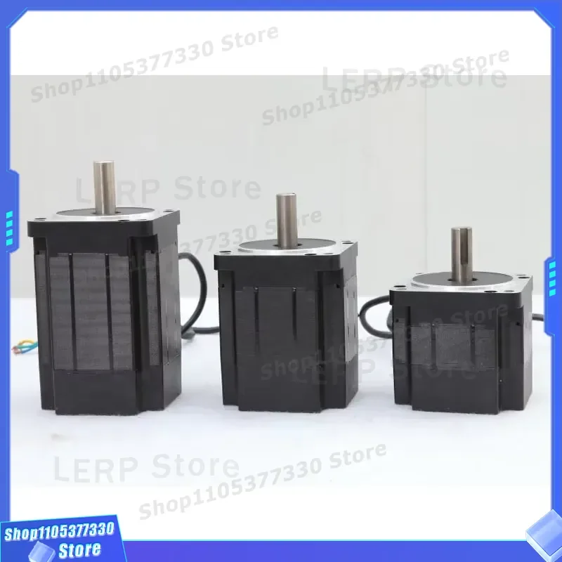 High Torque Brushless DC Motor Kit 24V 48V 72V for Electric Forklift Nema 34 Stepper Motor 750W 3000W 5000W Power Drive