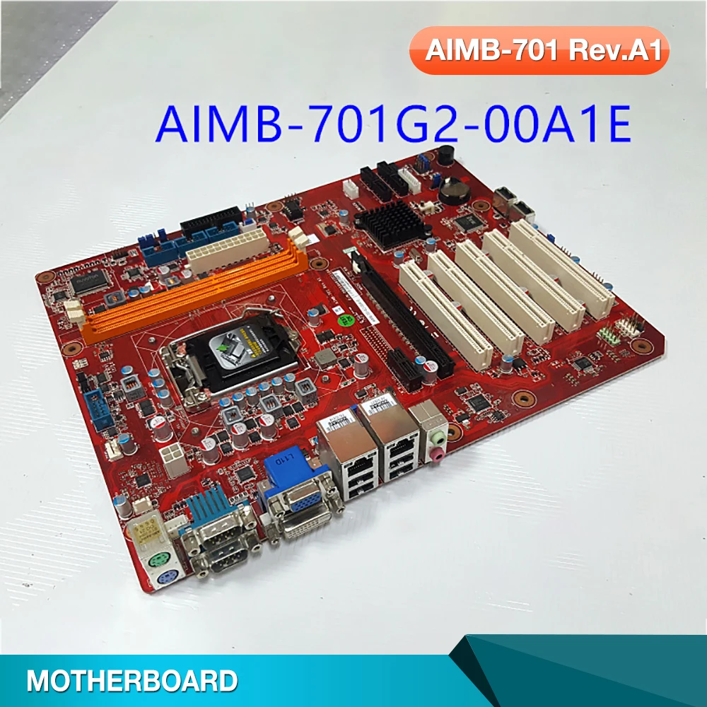 Industrial Computer Motherboard 1155-pin H61 AIMB-701G2-00A1E For ADVANTECH  AIMB-701 Rev.A1