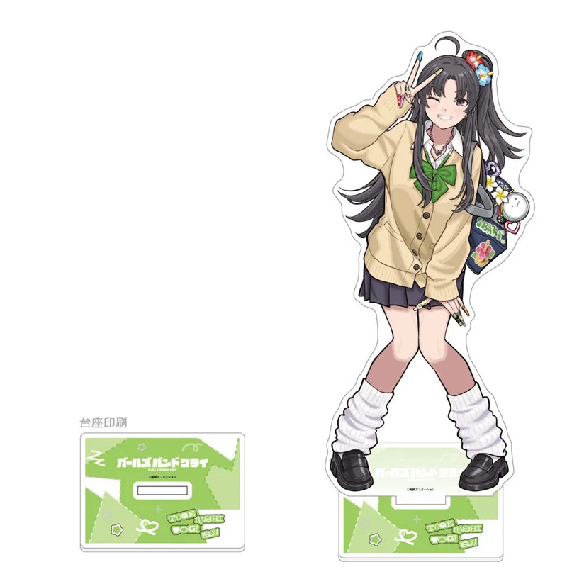 13-14 سنتيمتر البكاء فتاة الفرقة أنيمي Gbc الساخن فتاة نمط الاكريليك حامل الشكل حلية مجموعات الهدايا #6