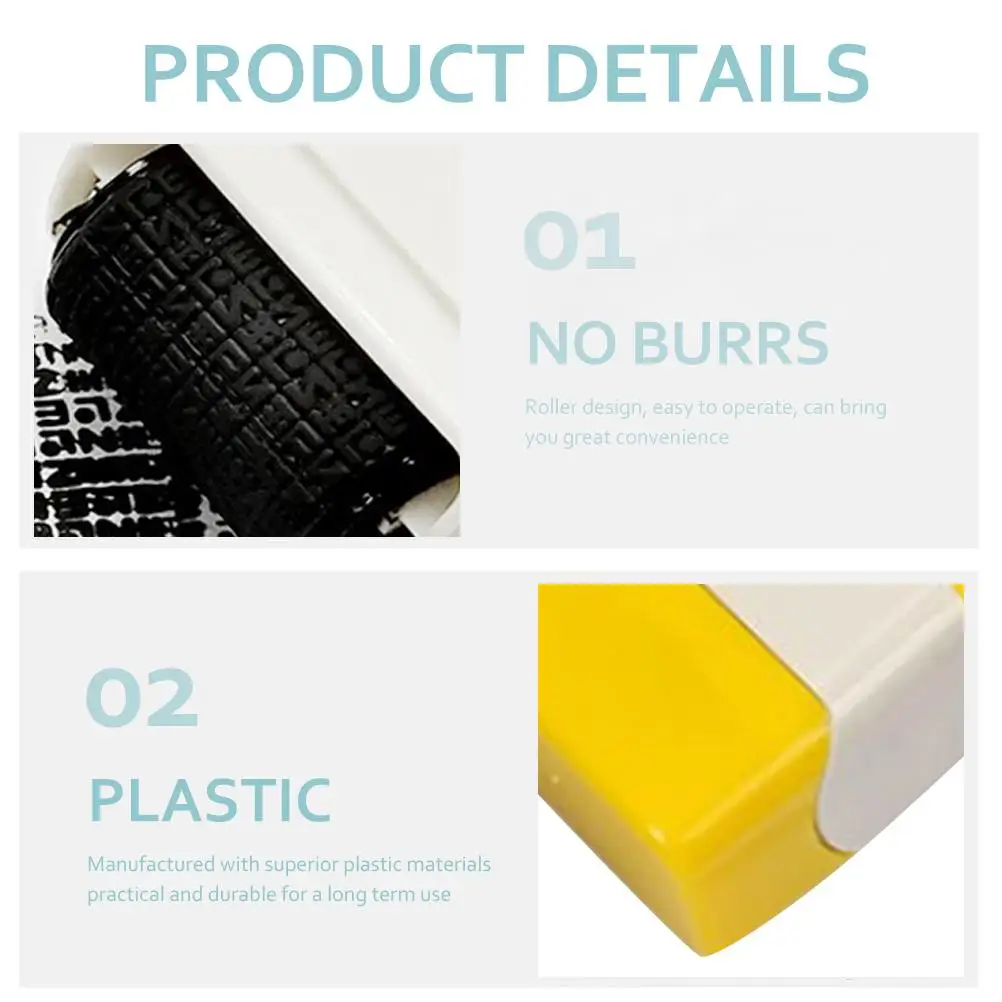 Confidential Garbled Seal Anti-leakage Tool Roller Type Privacy Graffiti Messy Code Stamp Protection Plastic