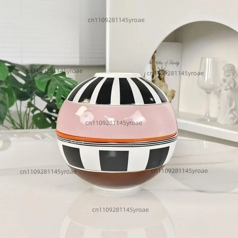 Mini Food Bowl Tableware Set Light Luxury Style Stackable Plates Dishes Storage Tableware