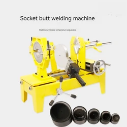 Socket welding machine PE  hot melt butt welding machine PPR water pipe hot melt machine with mold head