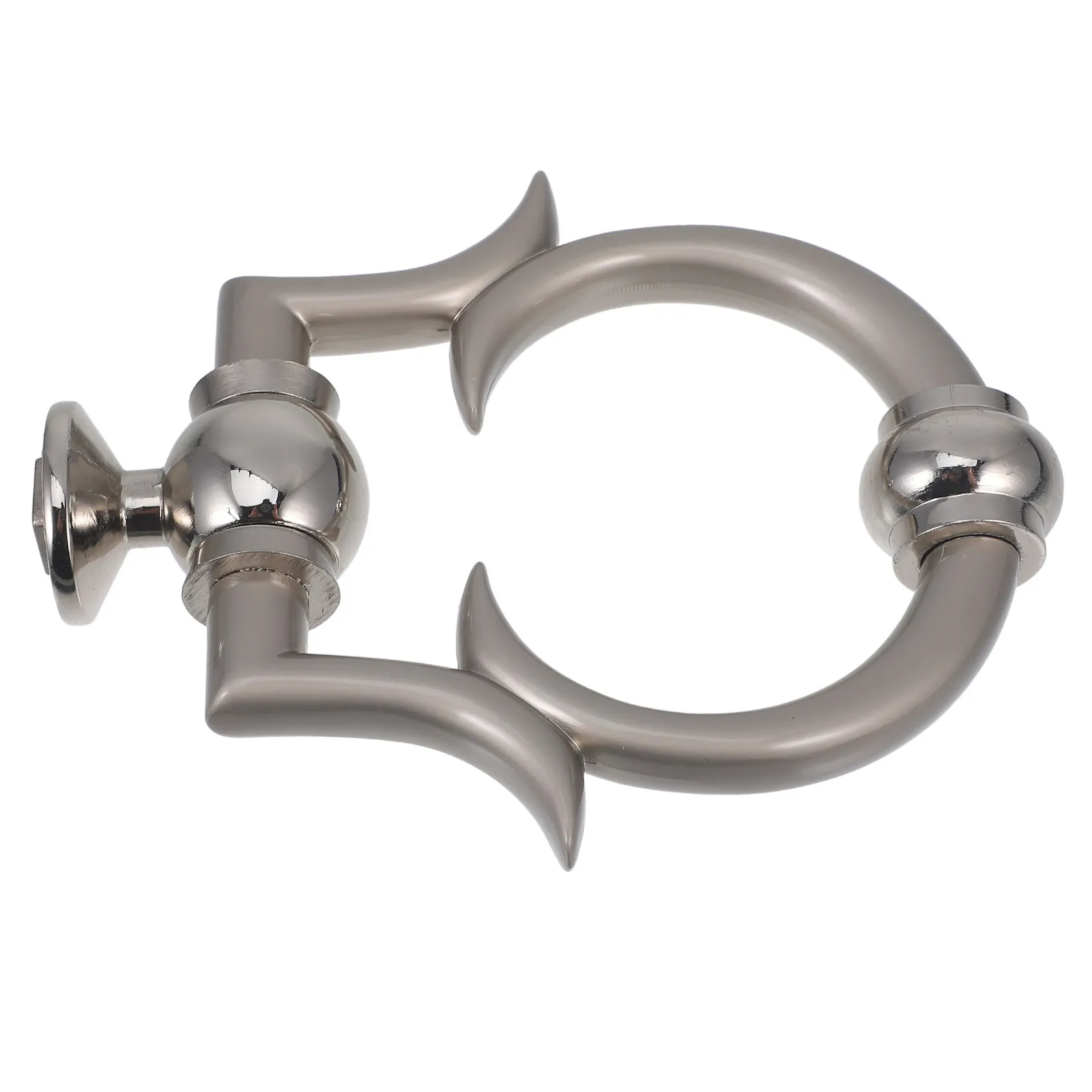 European Chrome Front Door Durable Installation Household Door Home Decoration Knocker European Knocker Decor Hardware