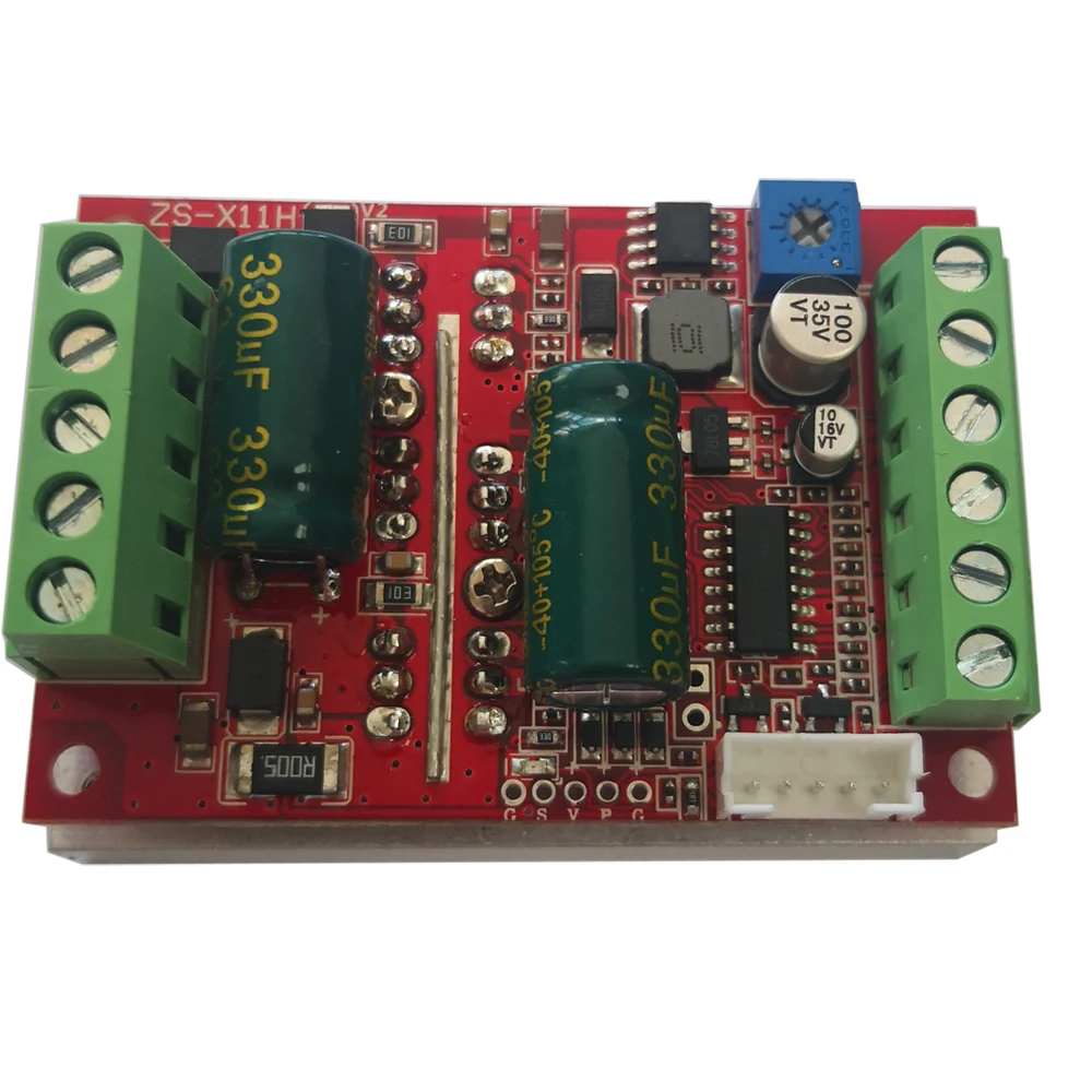 DC 9-60V 400W BLDC Three Phase DC Brushless Motor Controller PWM Hall Motor Control Driver Board 12V 24V 48V