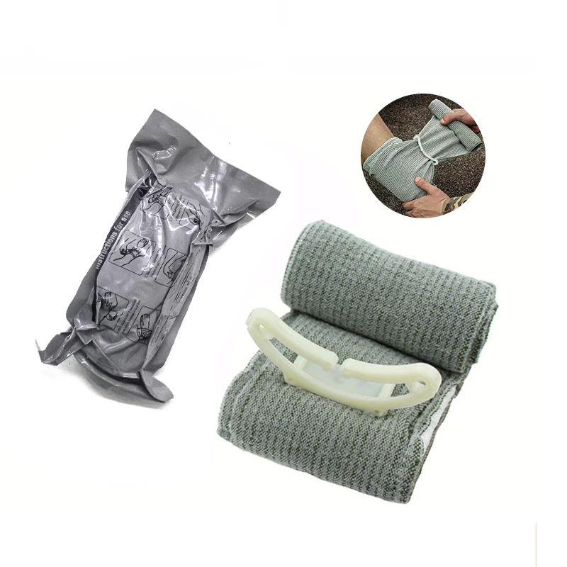 Bandage Outdoor First Aid Trauma Hemostatic Bandage Tourniquet Trauma Kit Tactical Emergency Training Swathe Camping