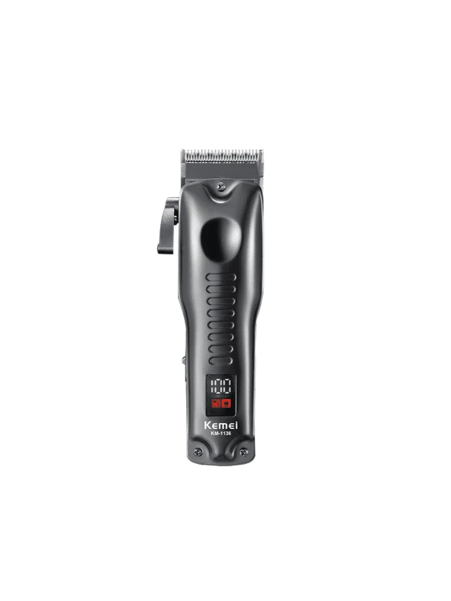 KEMEI Rechargeable Man Hair Clippers Hairdresser Vintage Km-1136 Professional Shaver Trimmer Made In China