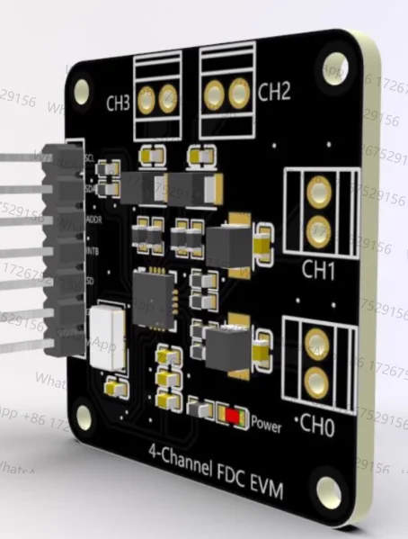 FDC2214 Module Capacitive Sensor Electronic Design Competition Gesture Recognition Paper Counting Liquid Level Measurement