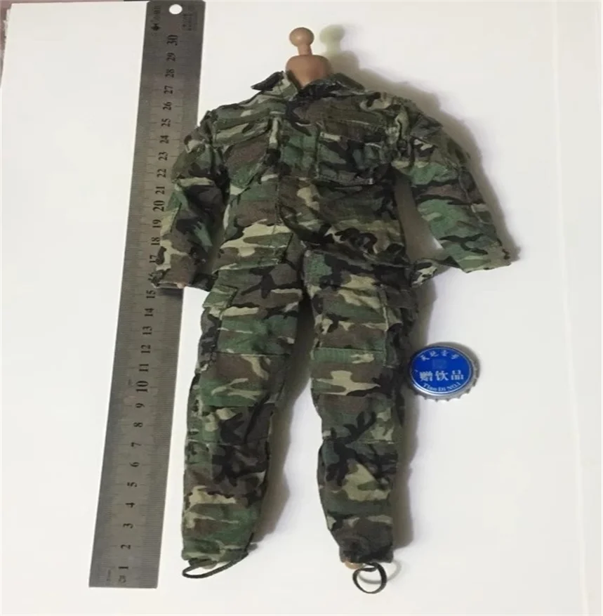 FS73005 1/6 ทหารอุปกรณ์เสริม Jungle Uniform Camouflage ของเล่นสําหรับ 12 ''Action Figure Body ในสต็อก