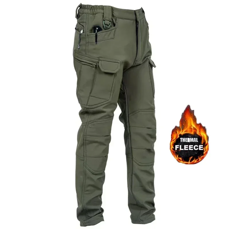 Men's tactical pants, casual work pants, durable forestry work pants, thick mountaineering pants, labor protection clothing