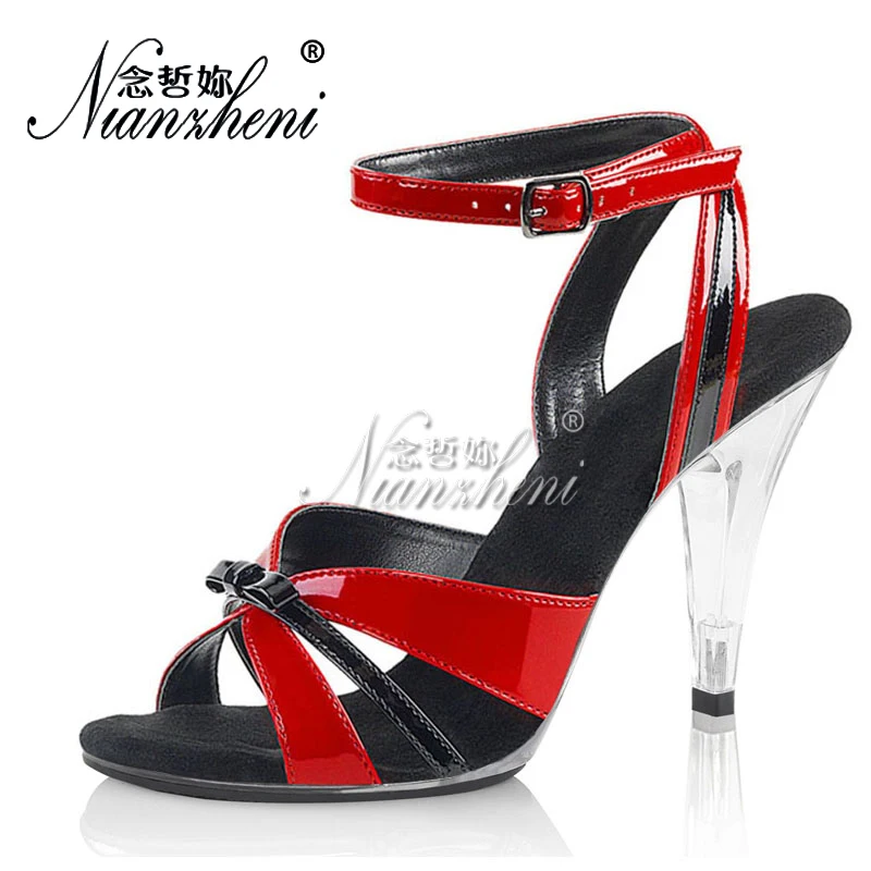 

Сандалии-гладиаторы на высоком каблуке 10 см, 4 дюйма, с открытым носком, в римском стиле, для стриптиза, для ночных клубов, модные, сексуальные, фетиш, для моделей