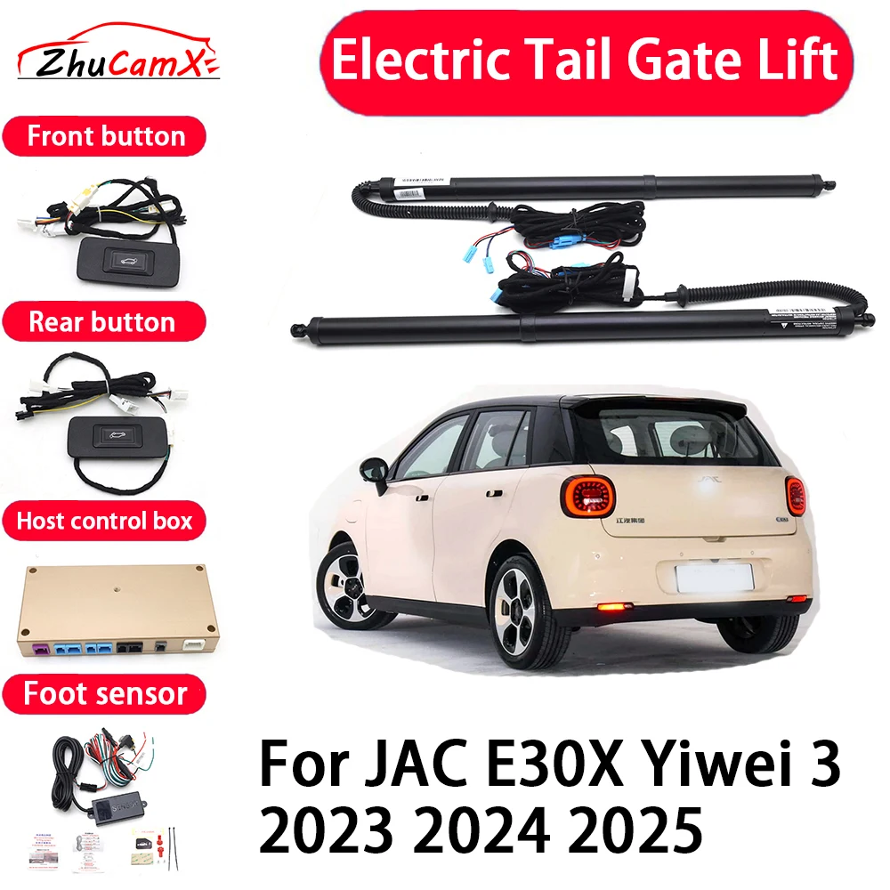 

ZhuCamX Car Automatic Electric Tail Gate Lift Tailgate Assist System for JAC E30X Yiwei 3 2023 2024 2025