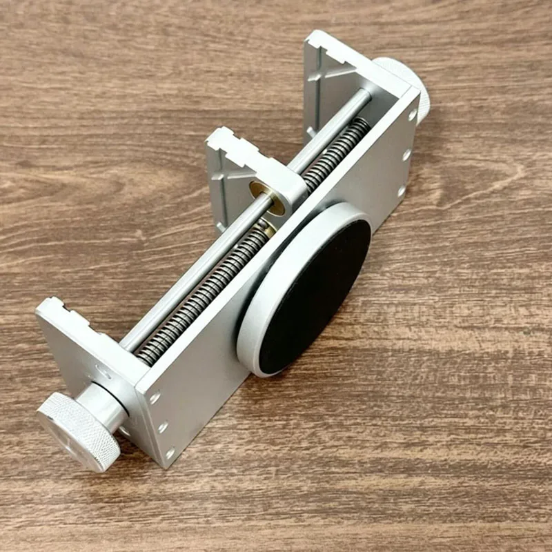 Multifunctional Precision Bench Vise Aluminum Alloy Swivel Base 1-130mm Clamping Range for PCB DIY Workholding