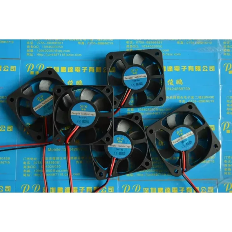 pa 30pcs   5010 50MM 5CM 50*50*10MM DC5V 12V 24V Cooling fan  0.1A