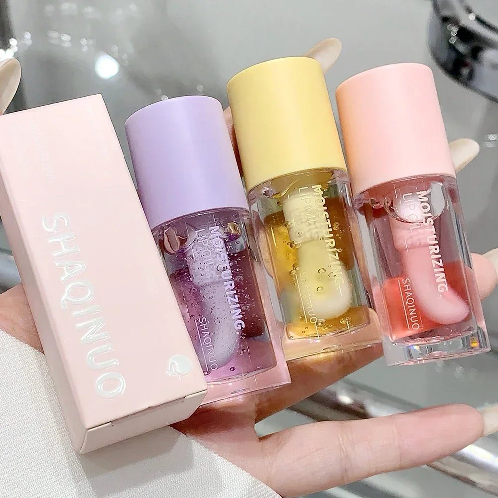 

Water Light Lip Gloss Moisturizer Transparent Jelly Mirror Fruit Crystal Lip Oil Clear Hydrating Plumping Korean Lip Care Makeup