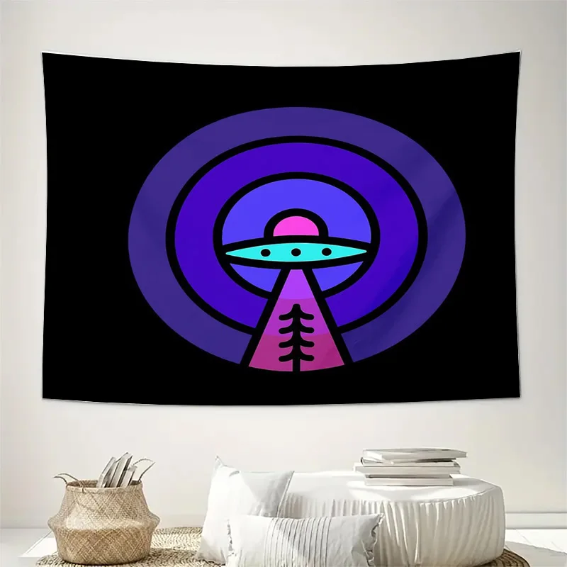 Cosmic Tapestry Galaxy Wall Hanging Nebula Space Decor Room Aesthetic Vaporwave Psychedelic Home Decor Bedding Throw Blanket Gif