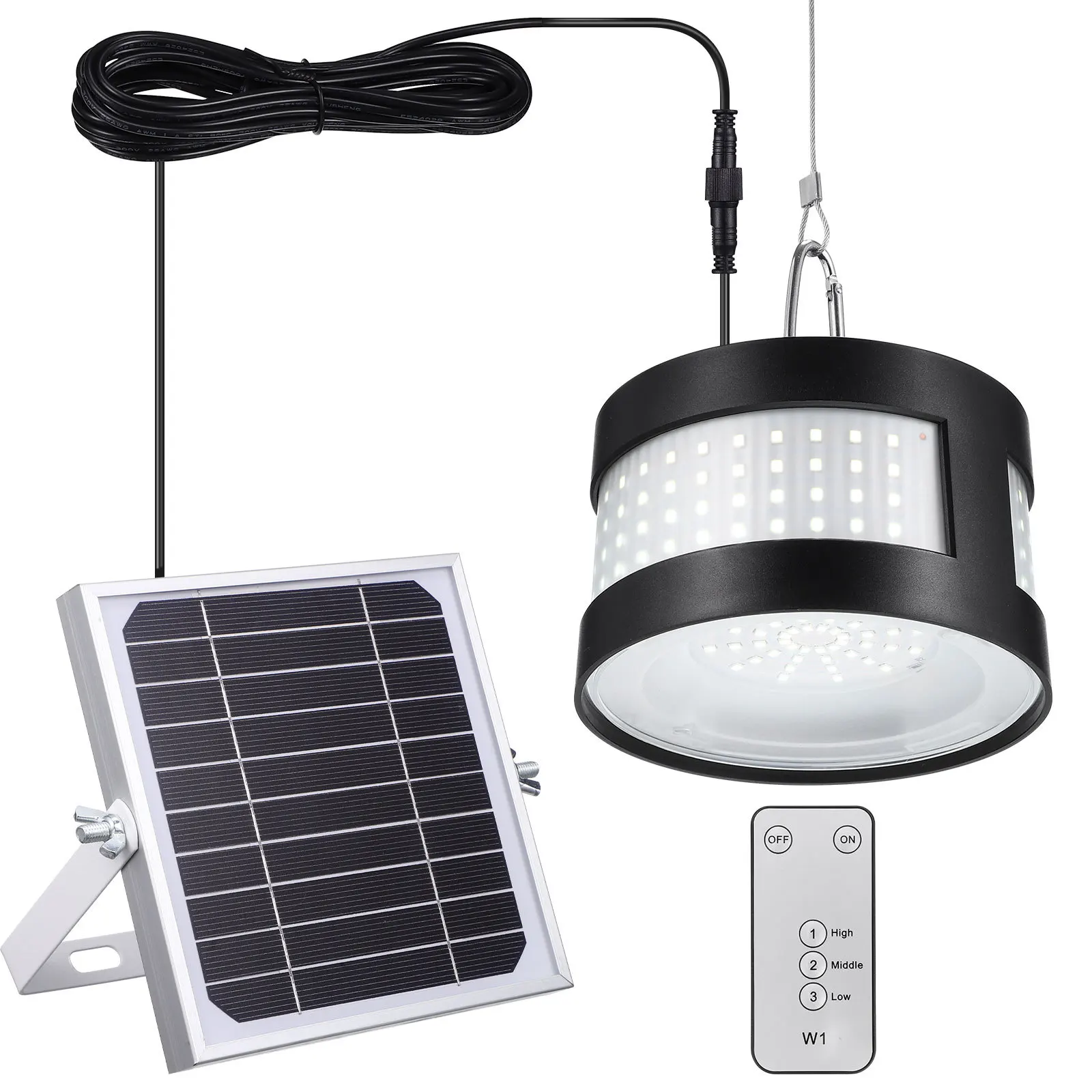

160 Led Hanging Light Outdoor Solar Pendant Lantern Automatic Sensor For Garden Yard Patio Decor Solar Hanging Lights For