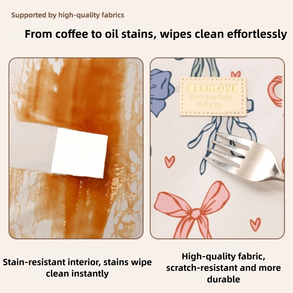 Thickened Winter Lunch Bag Waterproof Durable Insulated Thermal Bag Keep Warm Large capacity Breakfast Organizer Office Worker