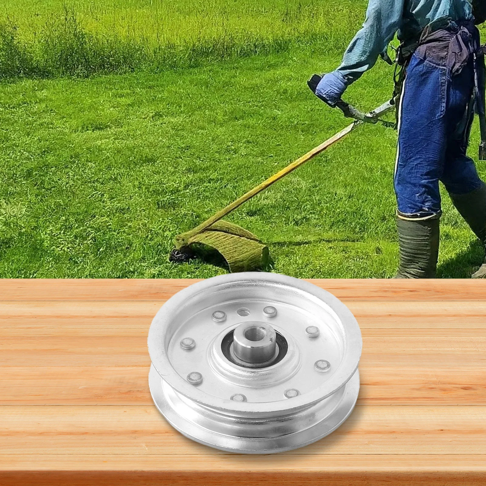 Boost the Longevity and Efficiency of Your Mower with This Compatible IDLER PULLEY Part Number 756 0365 and More!