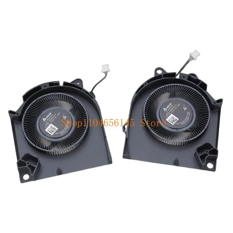 Ventilateur de refroidissement CPU GPU pour ordinateur portable, dissipateur de chaleur en métal de remplacement pour série 2023 G15 5530 DC12V, Dissipation thermique efficace