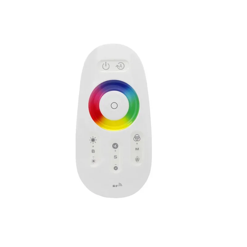 Touch Screen LED RGB / RGBW Controller 2.4G Wireless DC12-24V Touch RF Remote Control for RGB /RGBW LED Strip