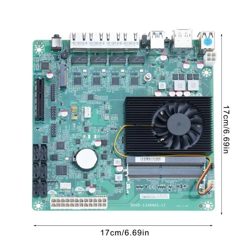 Port N5105 ITX Mainboard للشبكات المتقدمة في مساحة Maker Maker