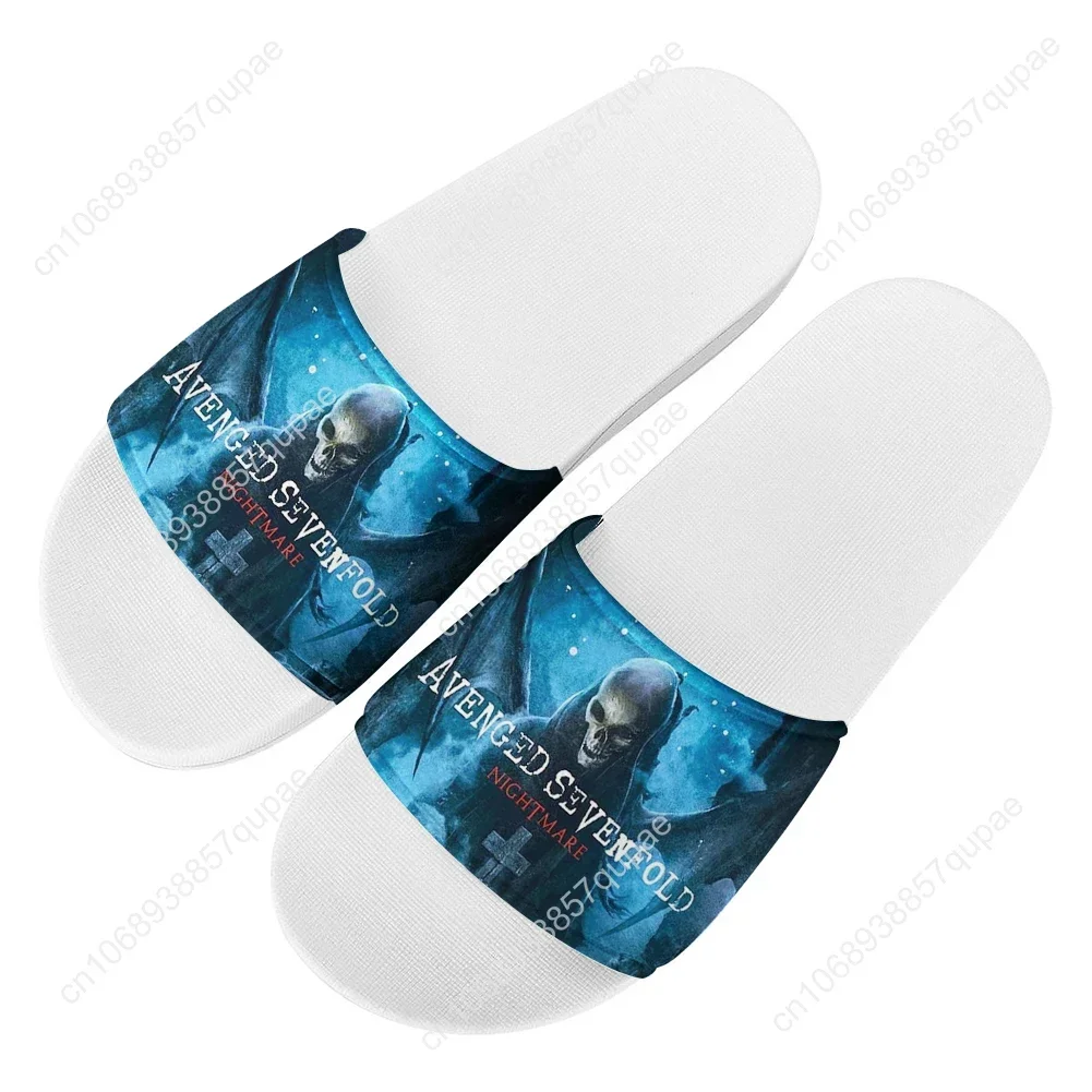 Avenged Sevenfold  Slippers Home Water Shoes Women Teenagers Fashion Beach Pool Sandals Custom Made Comfort Summer Slipper